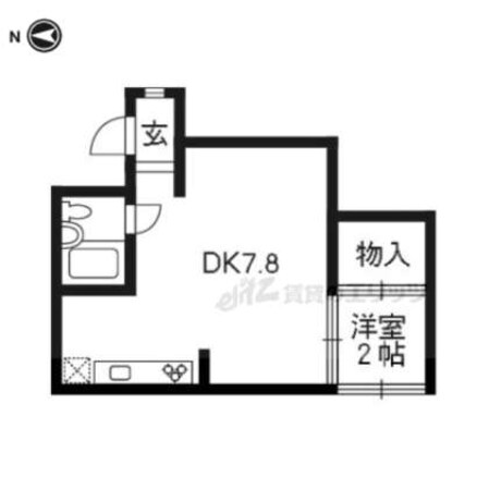 ヴィラビアンカⅡの物件間取画像